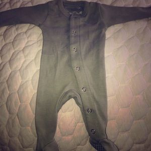 Lovedbaby seafoam onesie NWOT NB/preemie